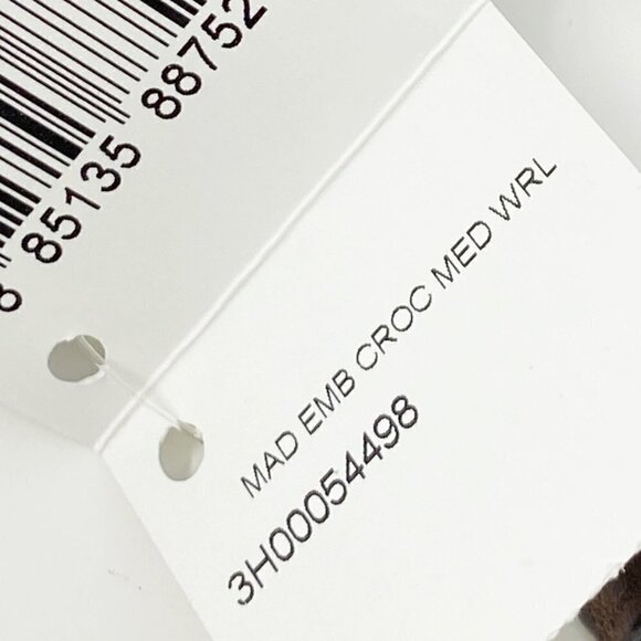 COACH | Madison Embossed Crocodile Leather Medium Wristlet NWT - Picture 11 of 13